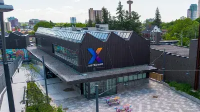 The Niagara Falls Exchange culture hub and market building